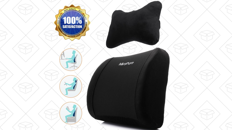 2-in-1 Lumbar Pillow Set, $15 with code YEM8CE7M
